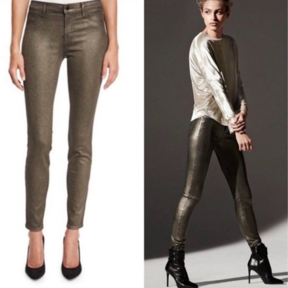 Joes jeans super skinny jeans coated‎ BL TA
